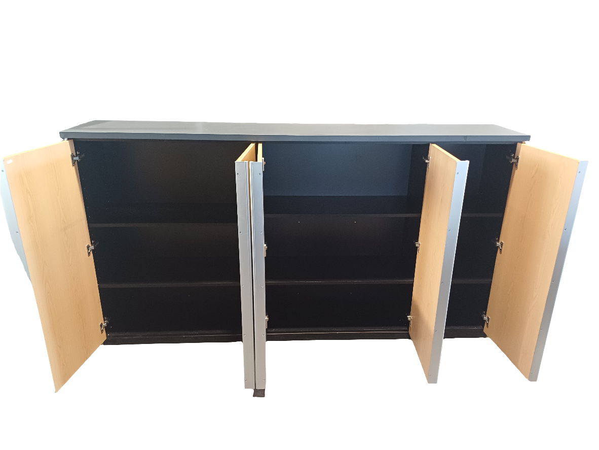 Brown Triple Cupboard