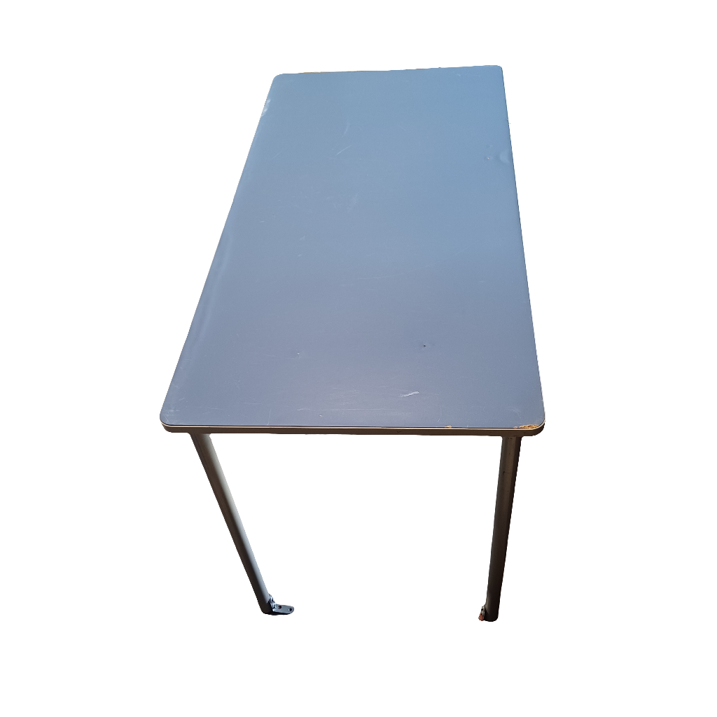 Straight desk - blue