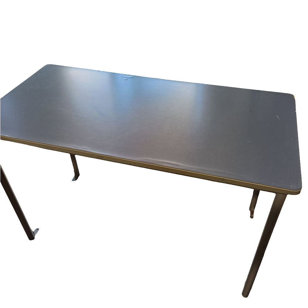 Straight desk - blue
