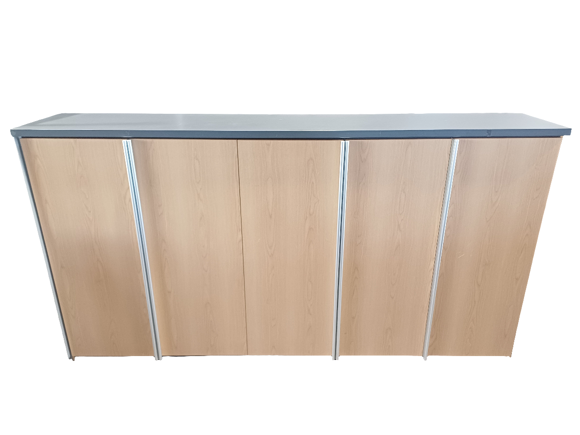 Brown Triple Cupboard