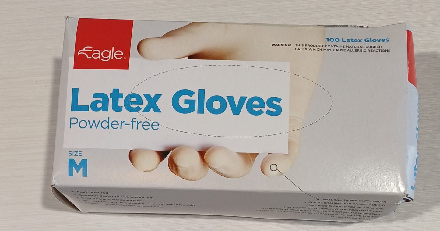 Latex Gloves (Medium)
