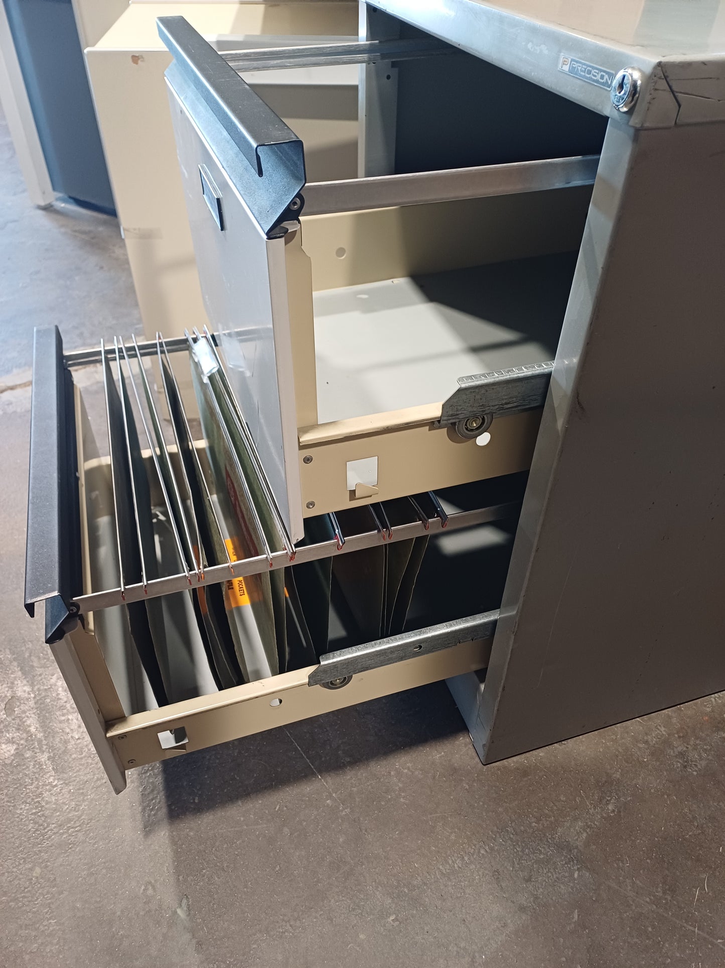 Grey Filling Cabinet- 2