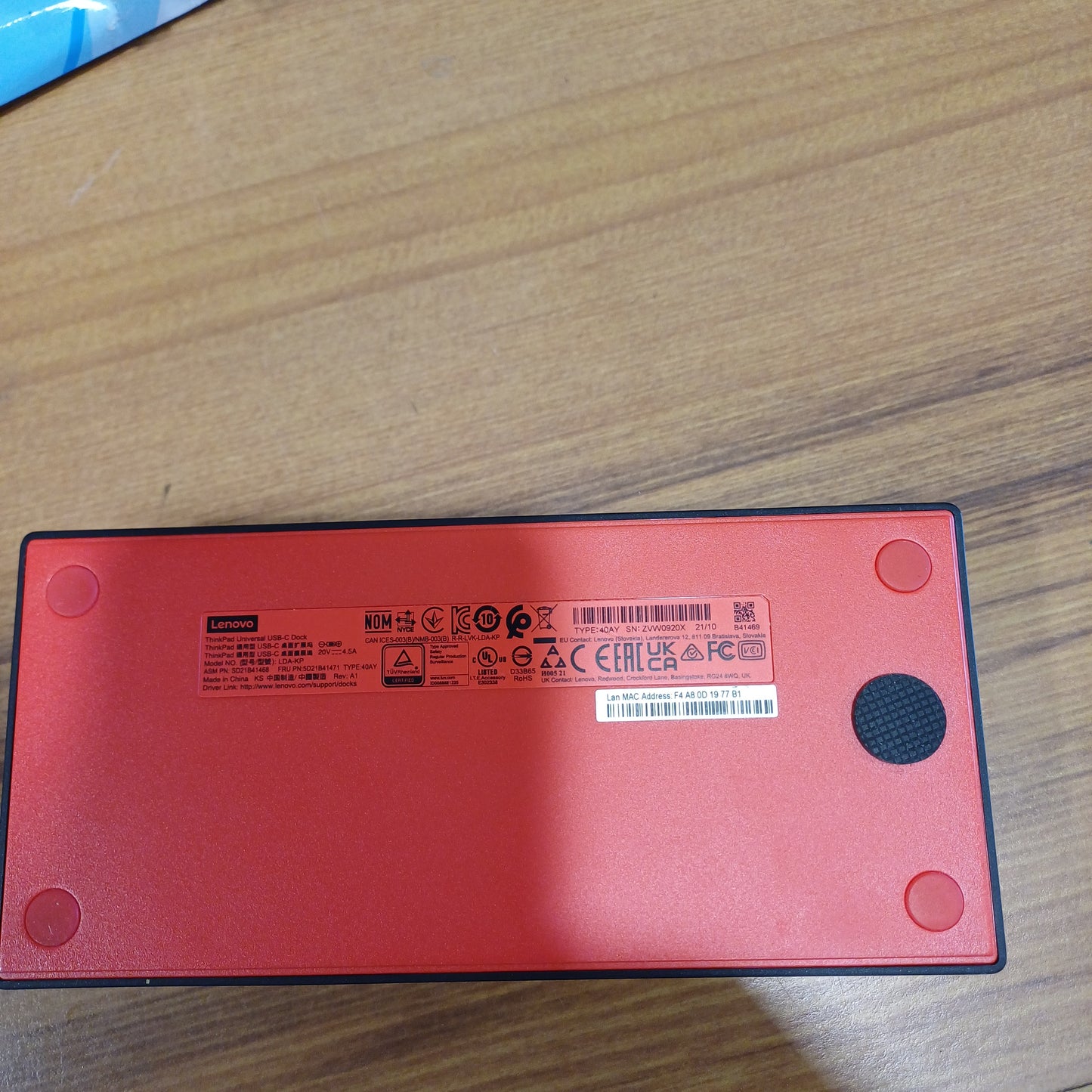 Lenovo ThinkPad - USB C dock