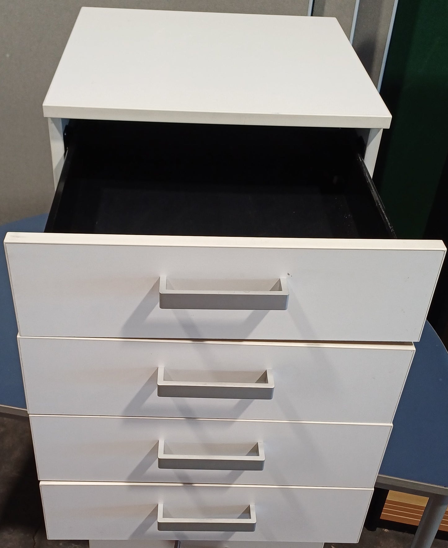 White Cabinet with drawers