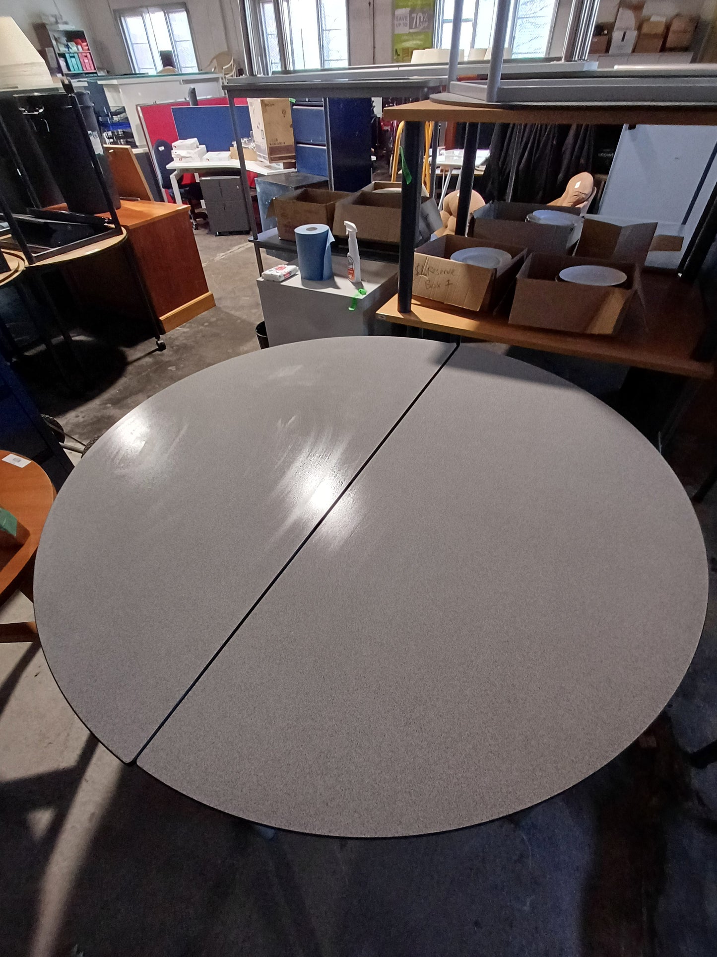 Semi-Circle Table