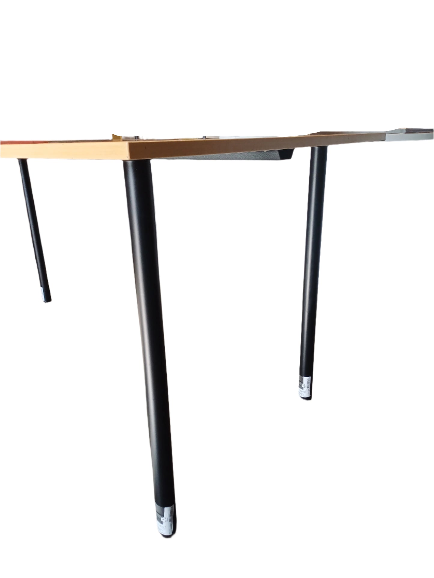 Brown stripped desk