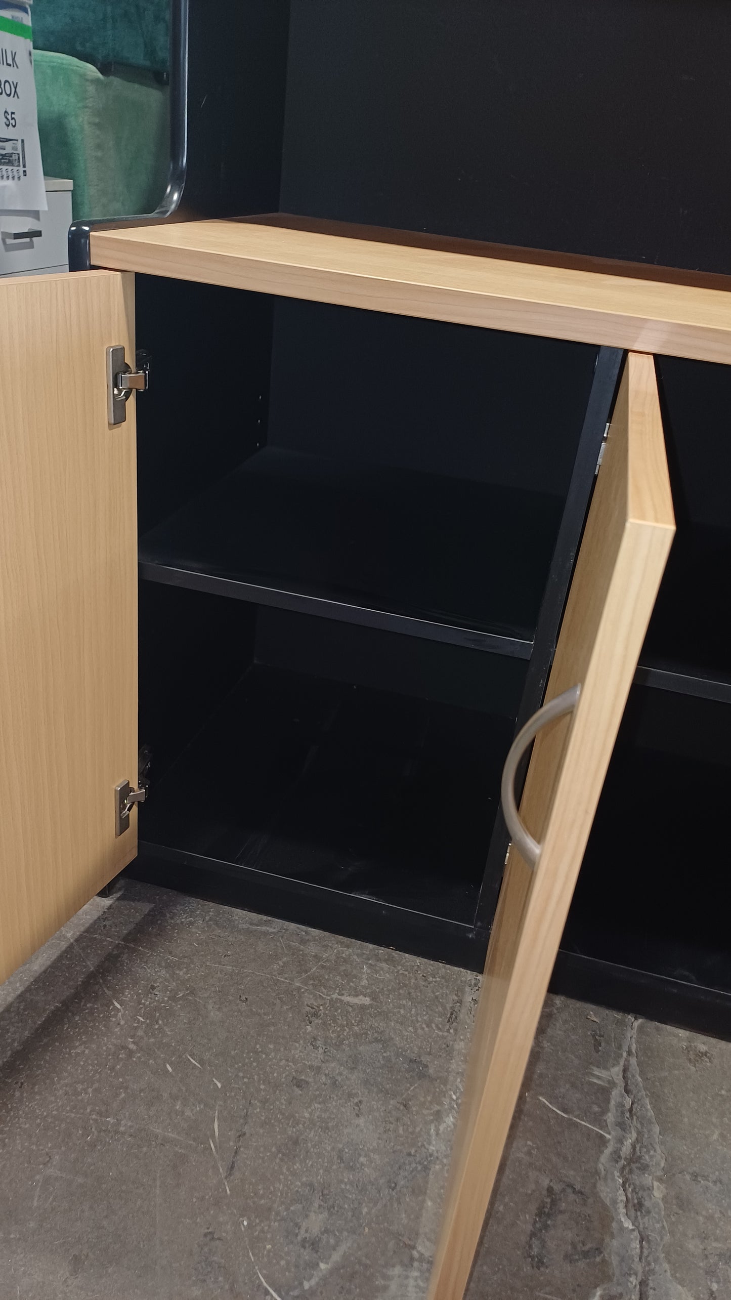 Shelving unit with Cupboards and Shelves