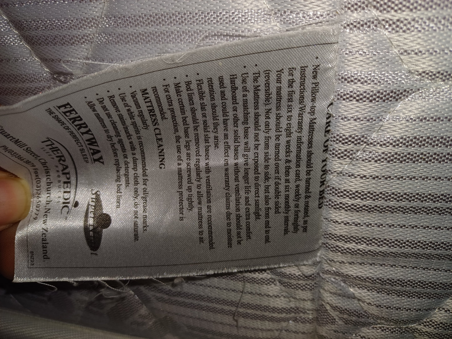 Ferrway Long single Mattress