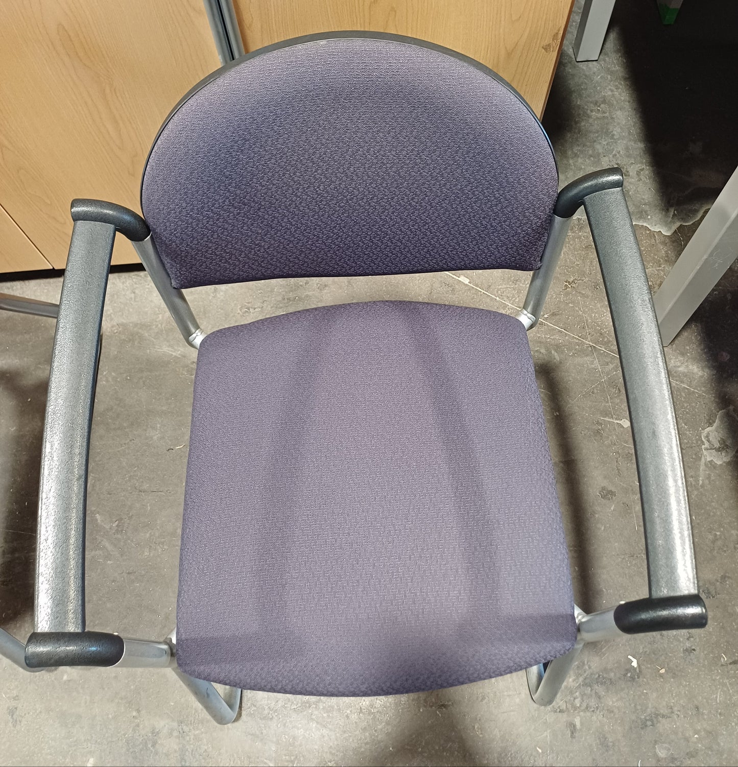 Purple Office Arm Chair