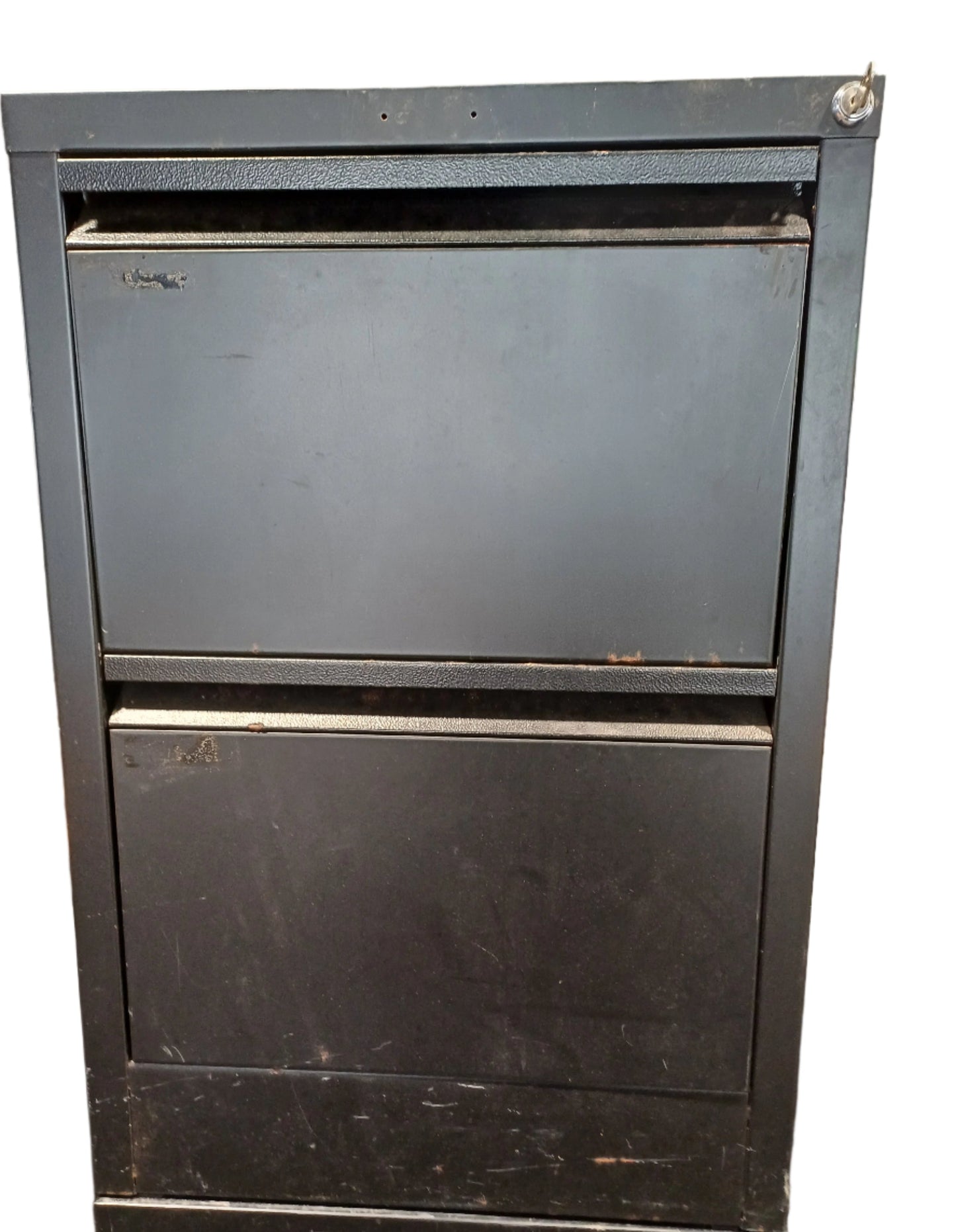 Black filling cabinet