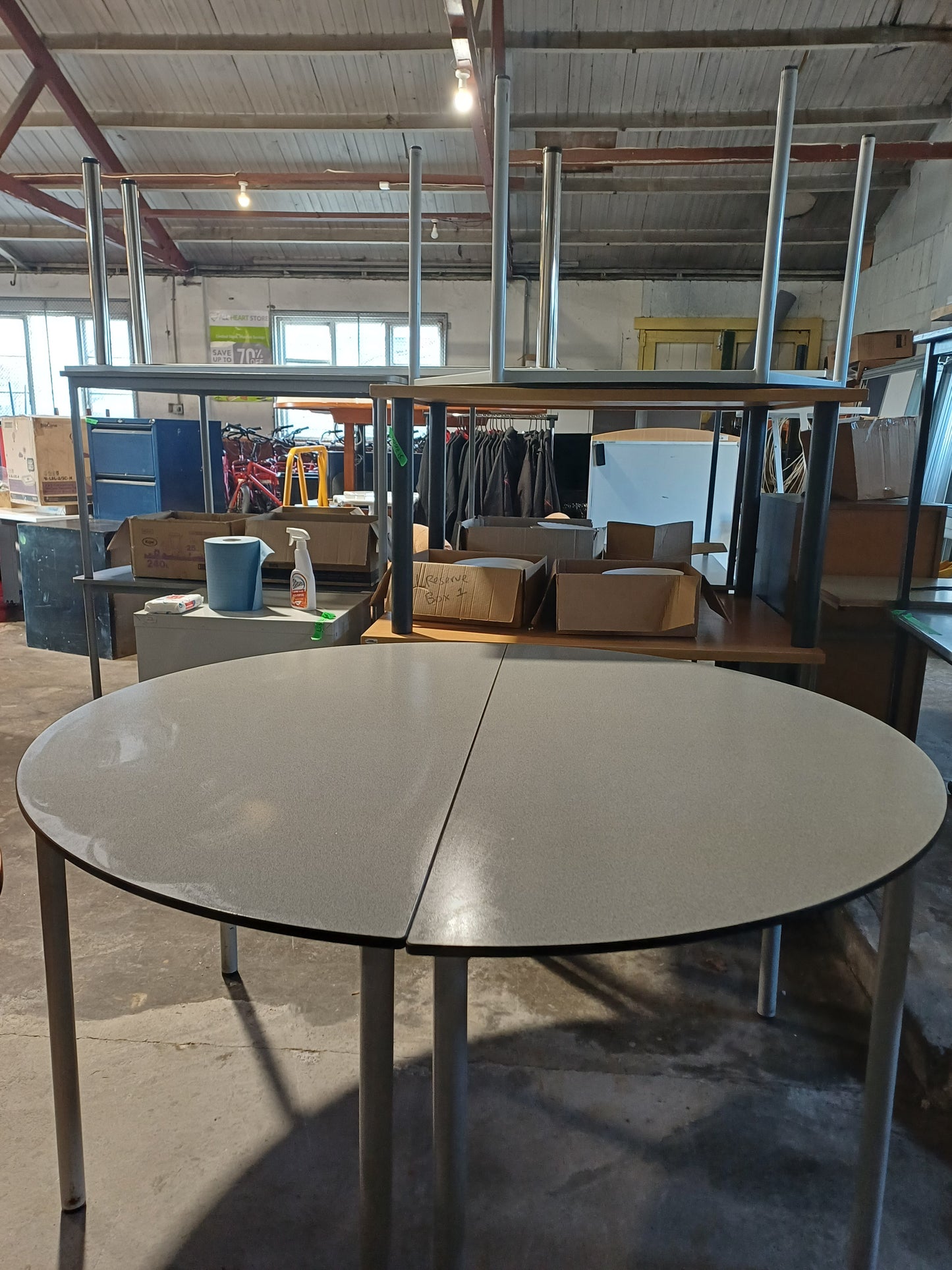 Semi-Circle Table