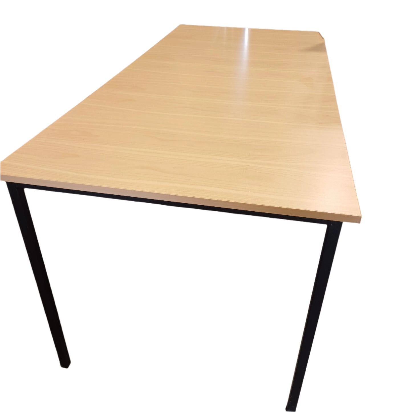 Straight Desk - Light Brown