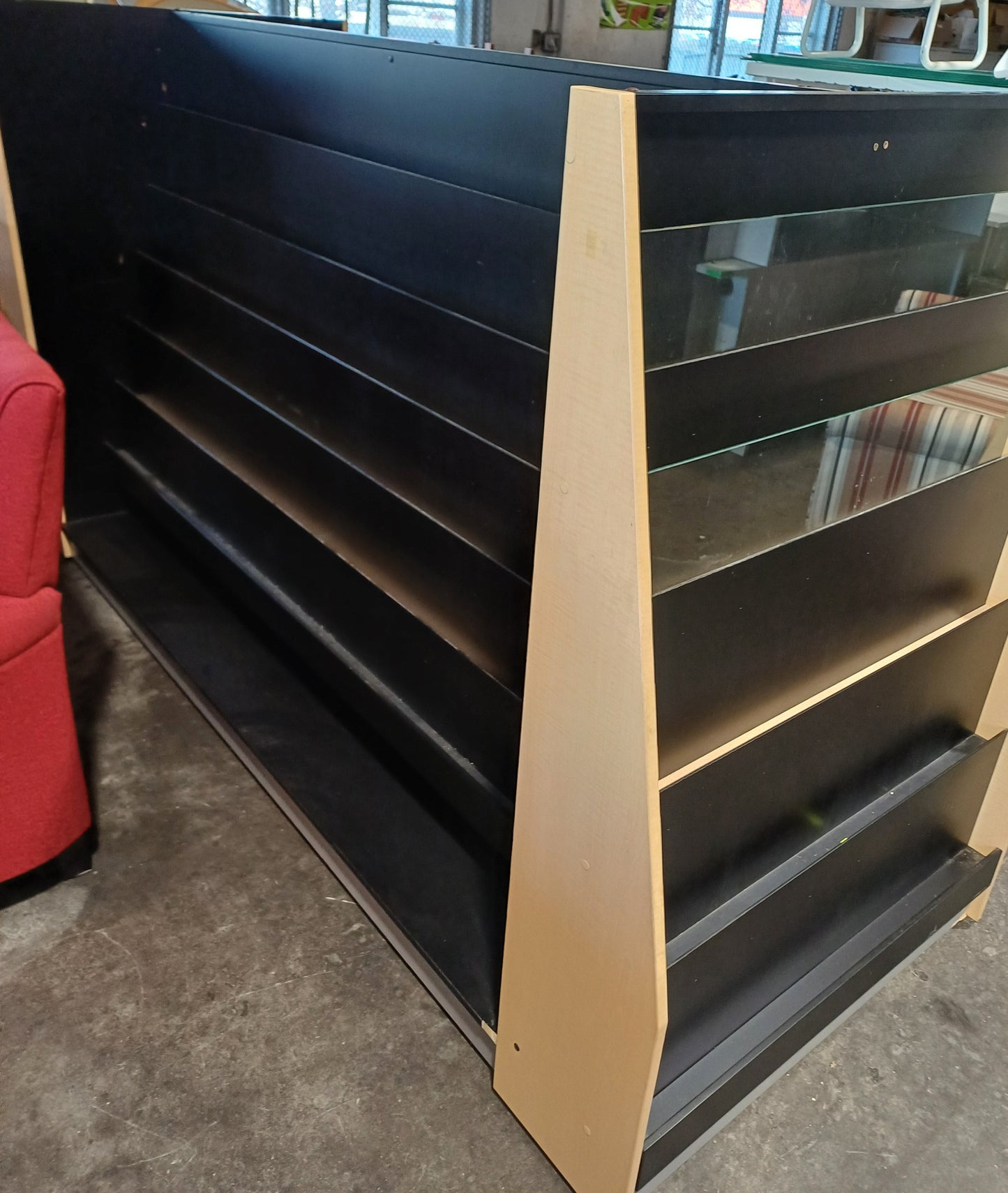 Book Shelf Unit on Wheels