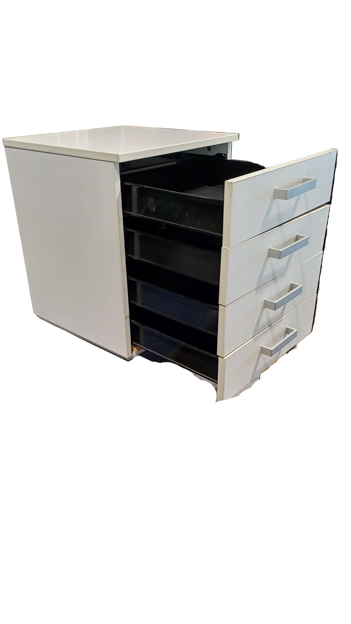 White Cabinet with drawers