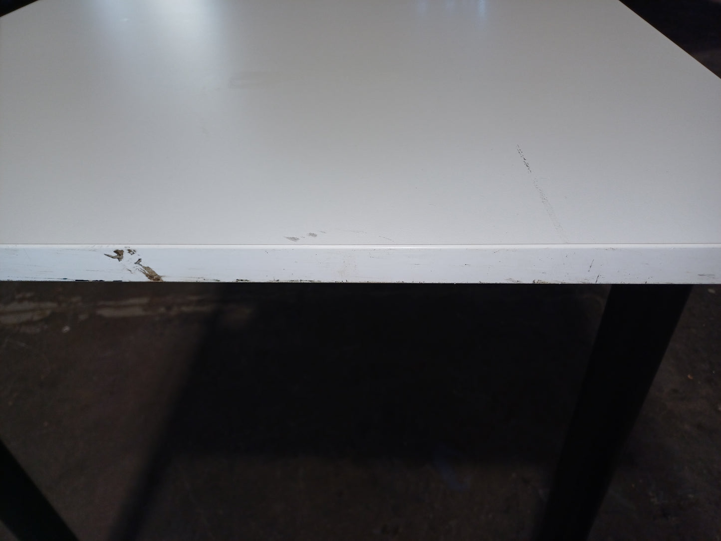 White Office Desk