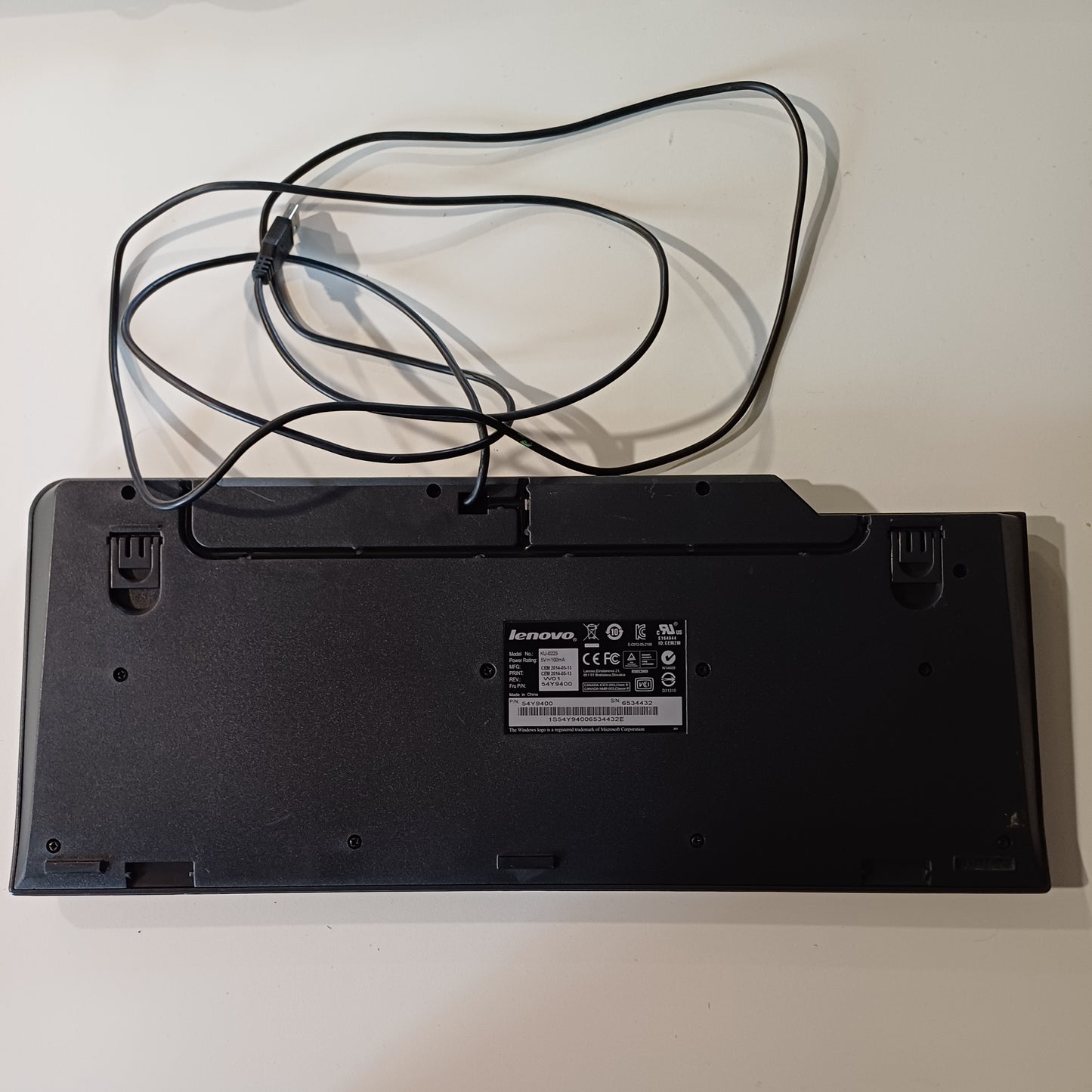 Wired keyboard- Lenovo