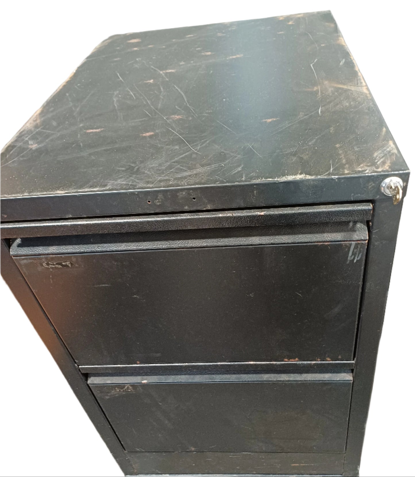 Black filling cabinet