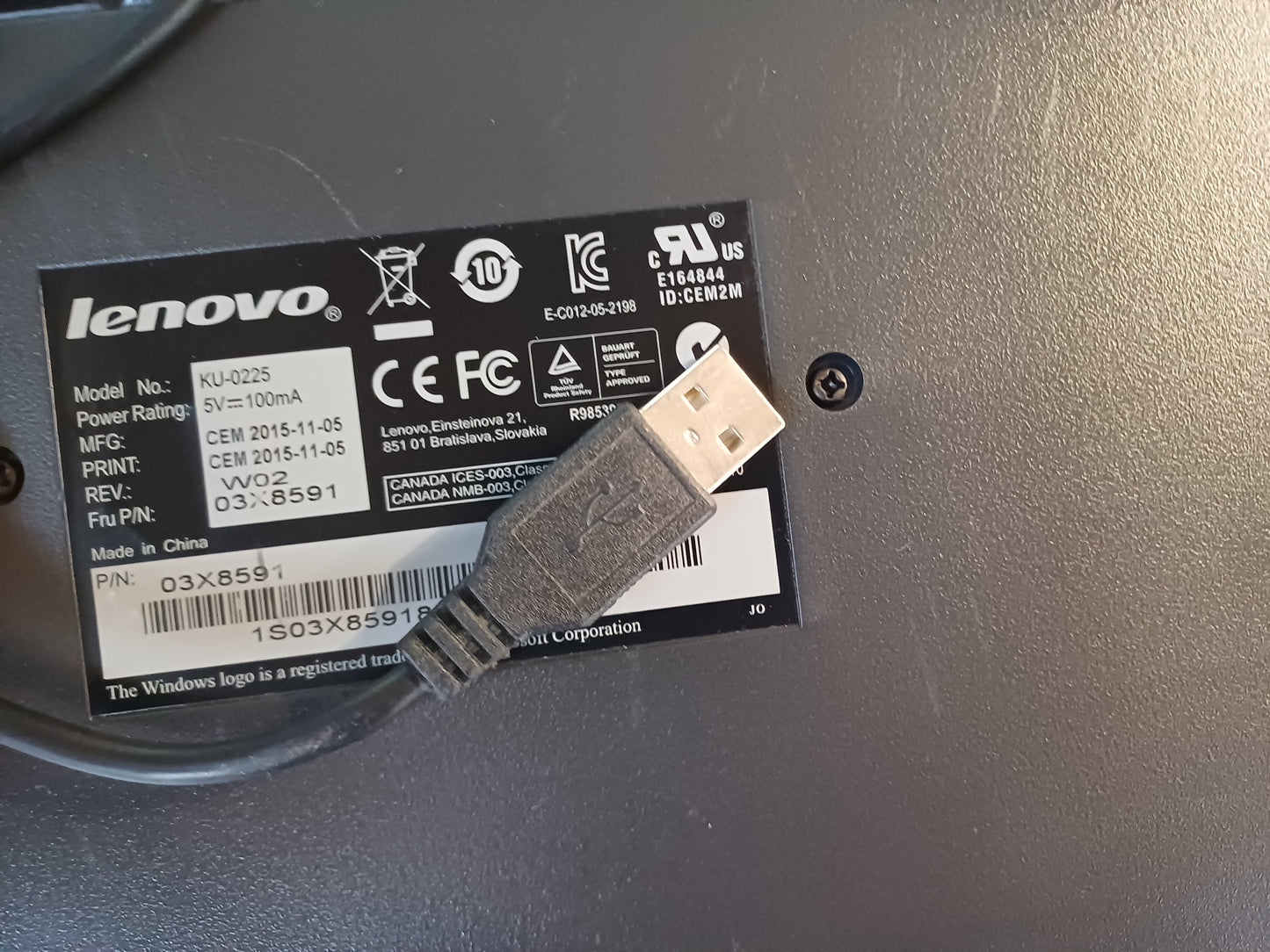 Lenovo Keyboard