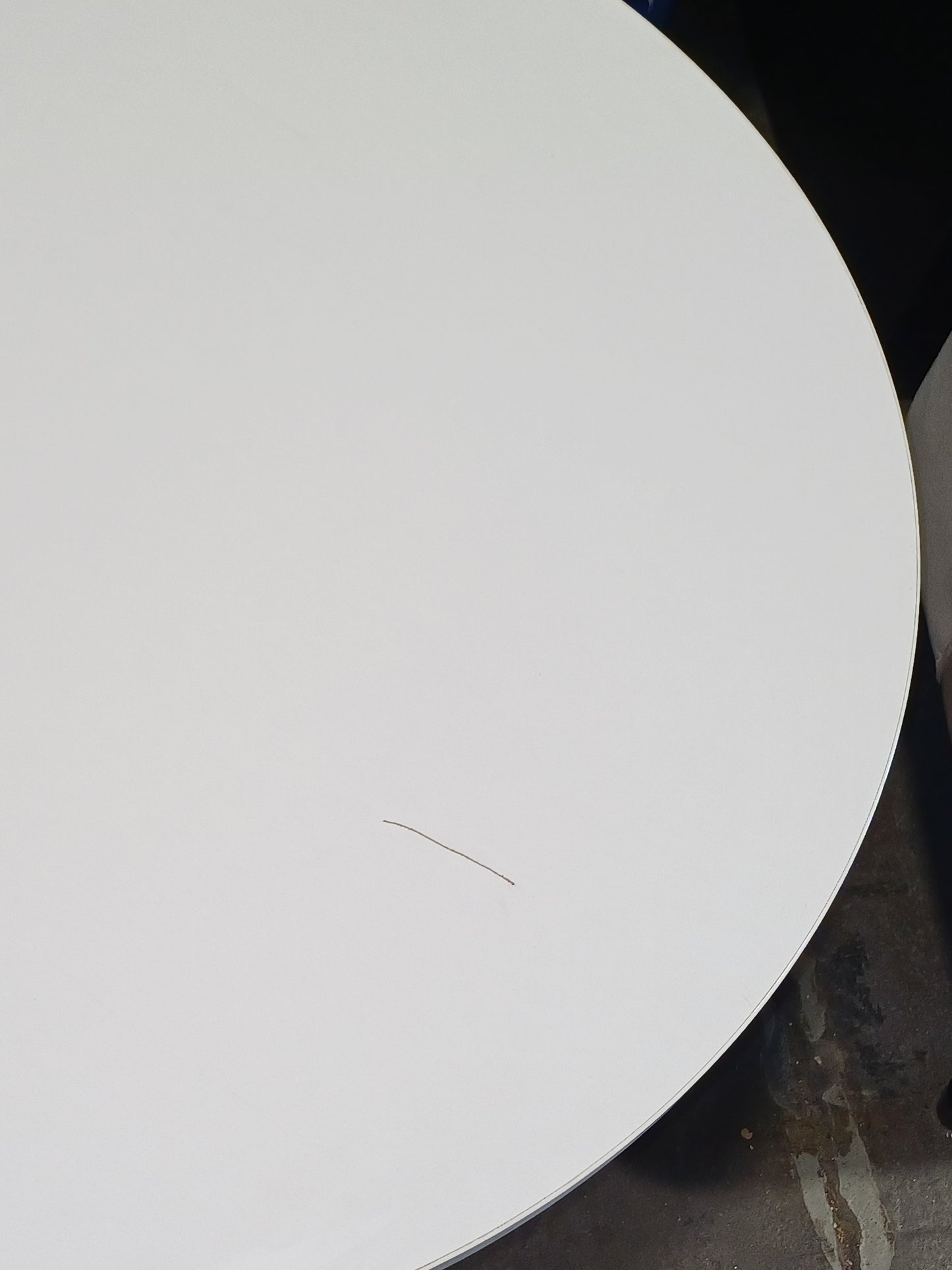 White Round Table - 2