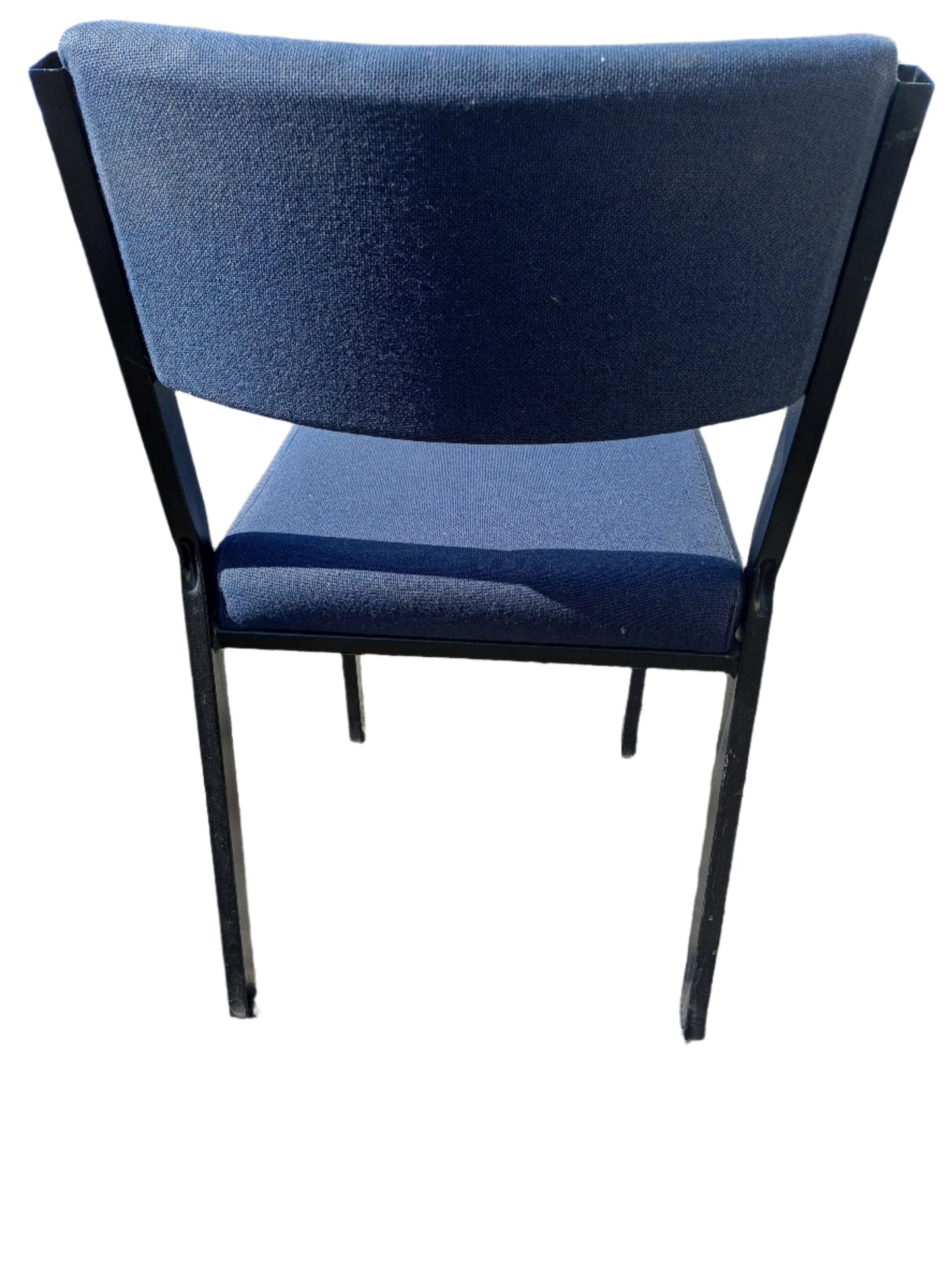 Blue office chair