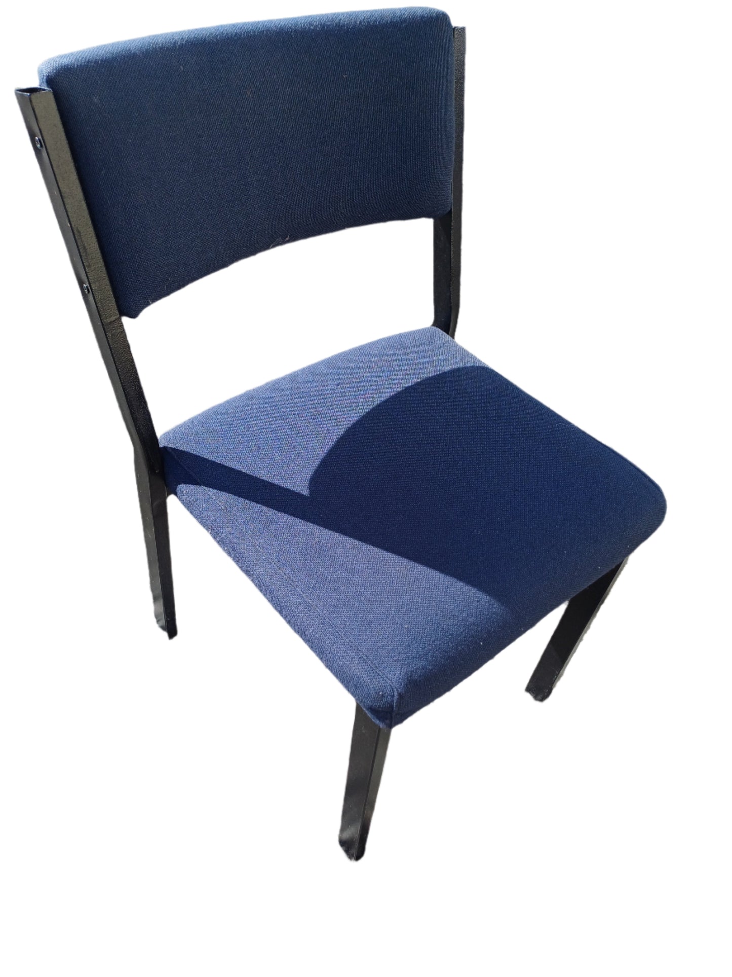 Blue office chair