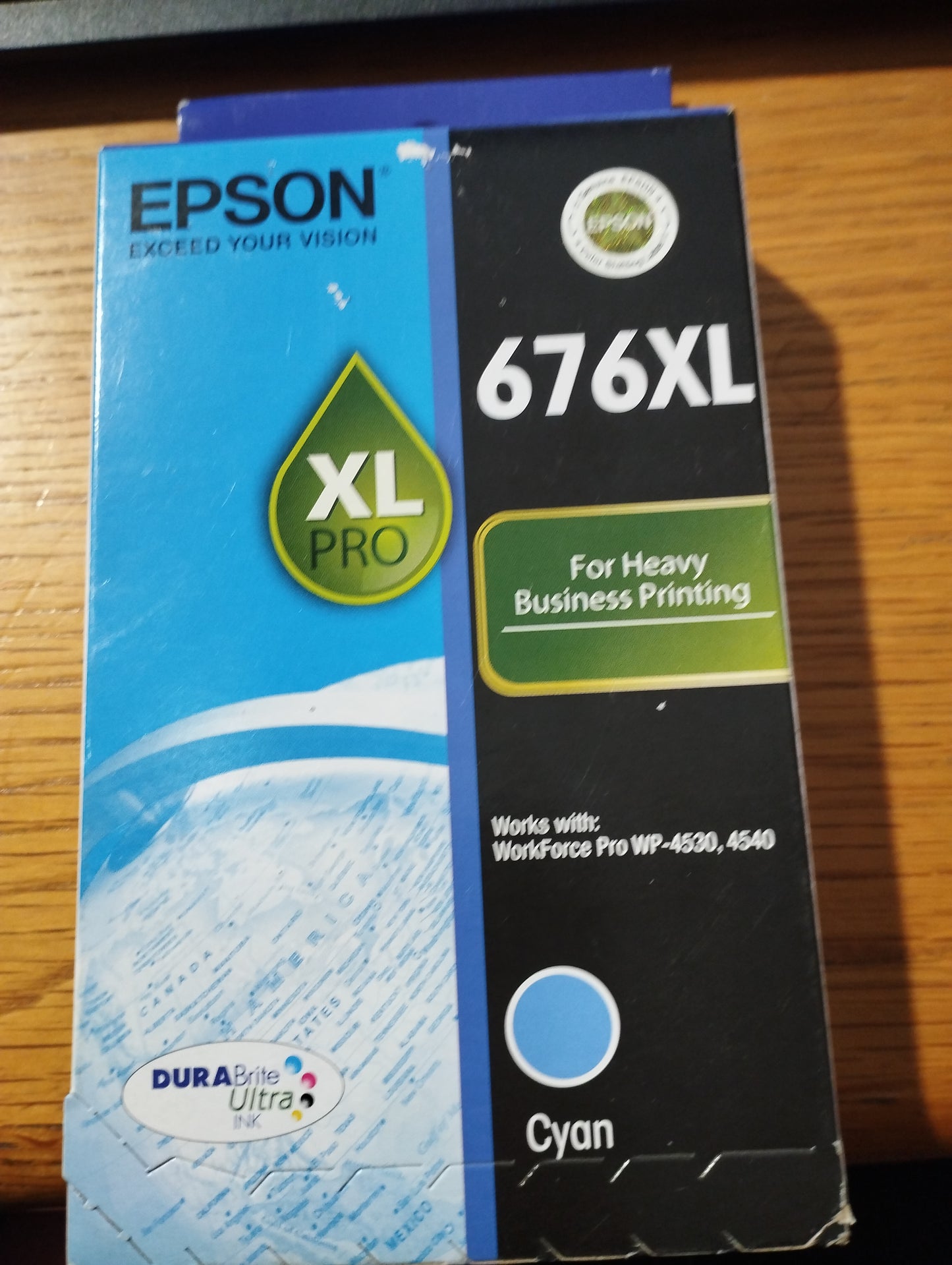 Epson Cyan Ink Cartridge 676XL