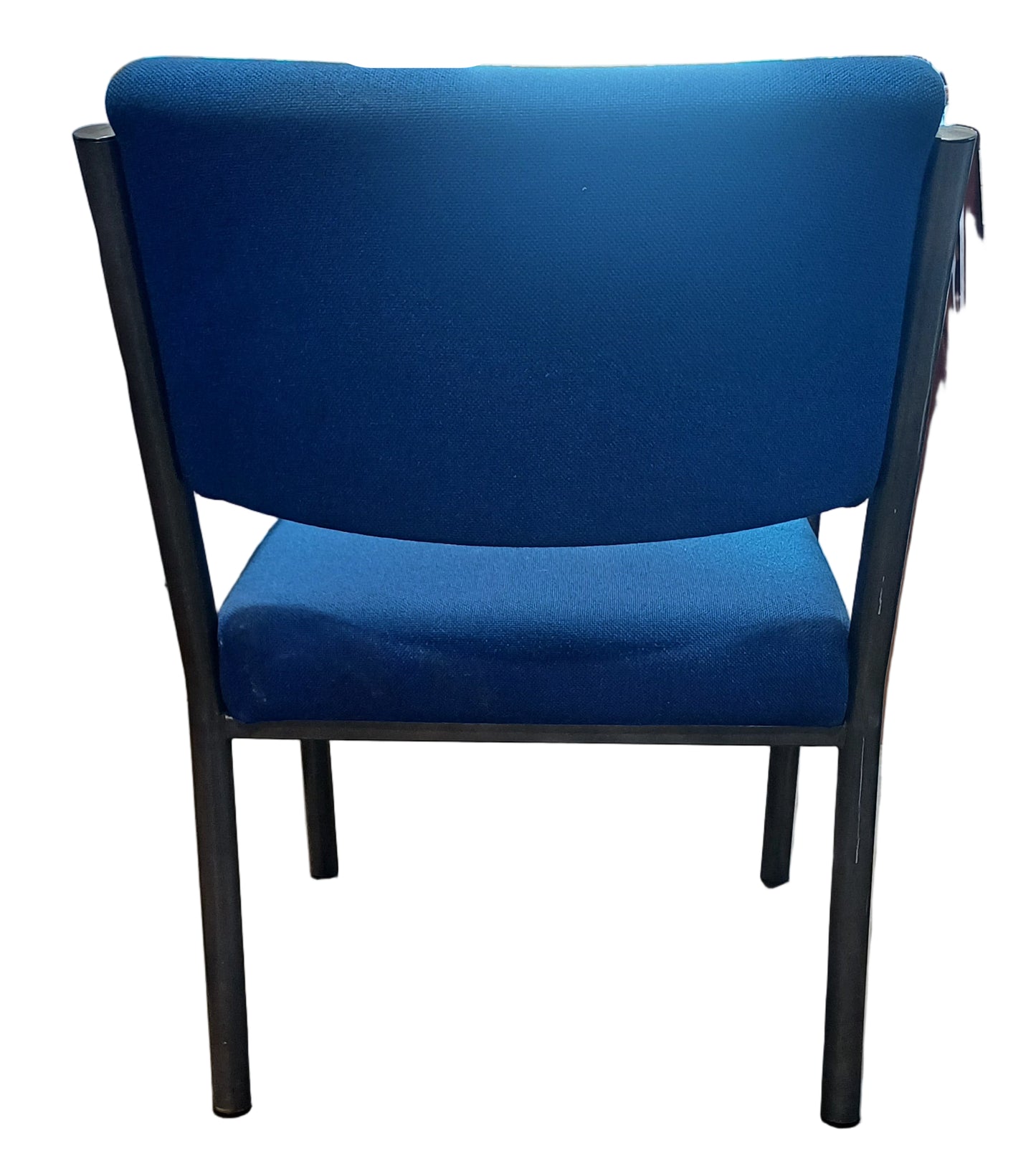 Blue Cushioned Arm Chair