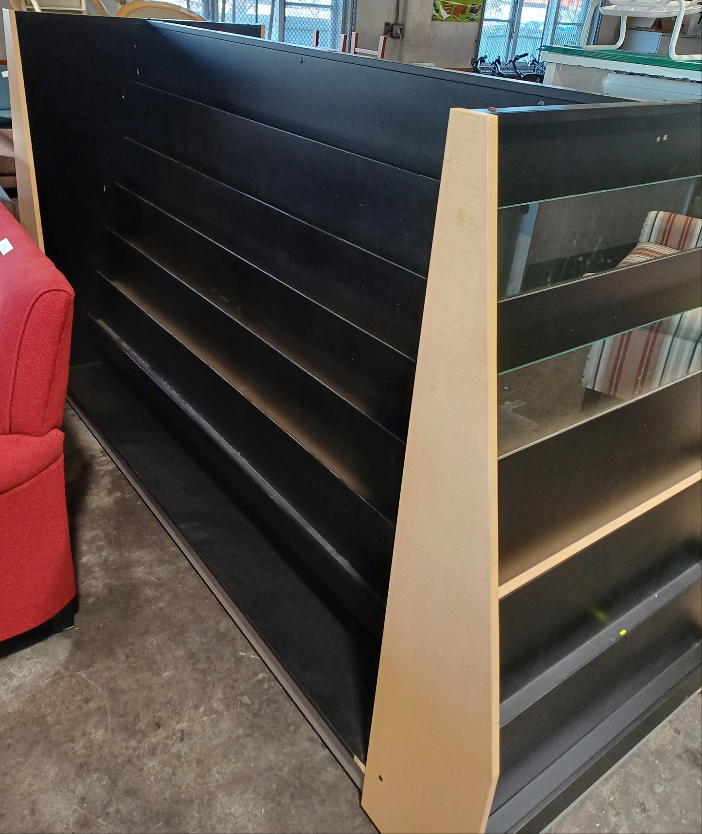 Book Shelf Unit on Wheels