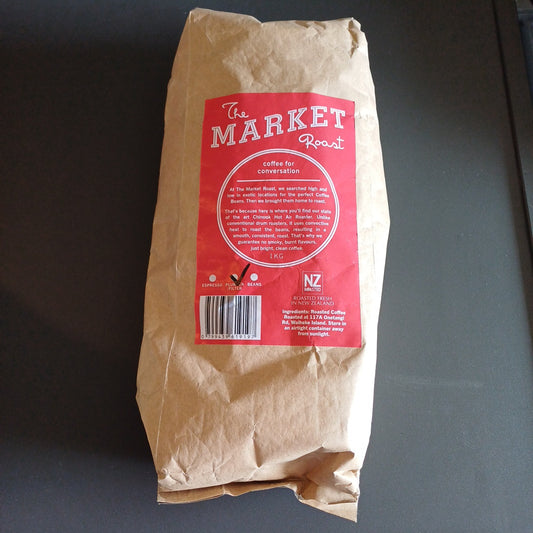 Market roast coffee-Plunger Filter