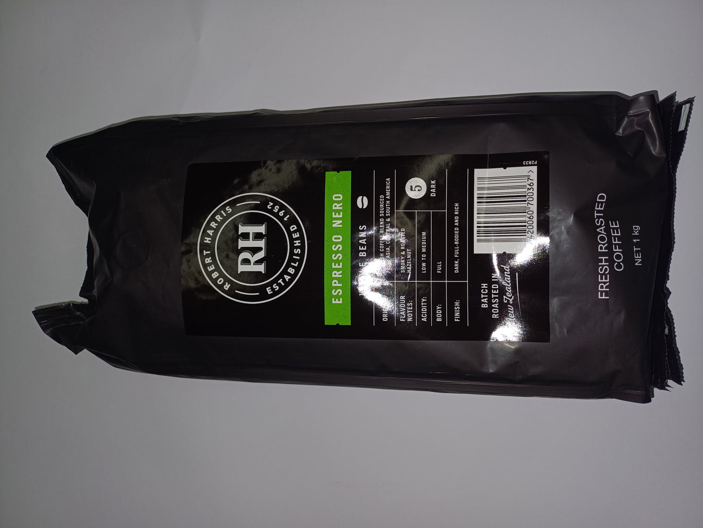 Robert Harris beans Espresso nero