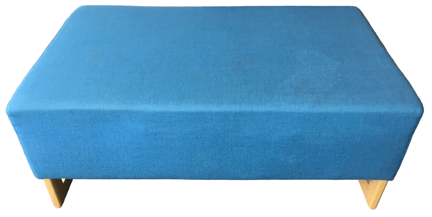 Blue Lounge Bench