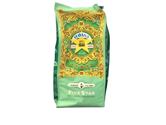Havana Coffee Works Five Star Plunger Filter 1kg