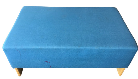 Blue Lounge Bench