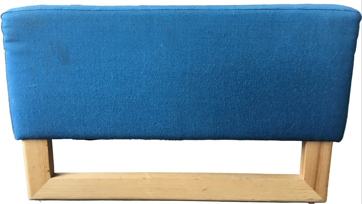 Blue Lounge Bench