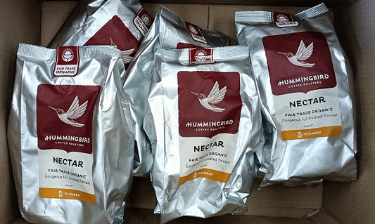 Hummingbird Organic Plunger & Filter Coffee Nectar 500g