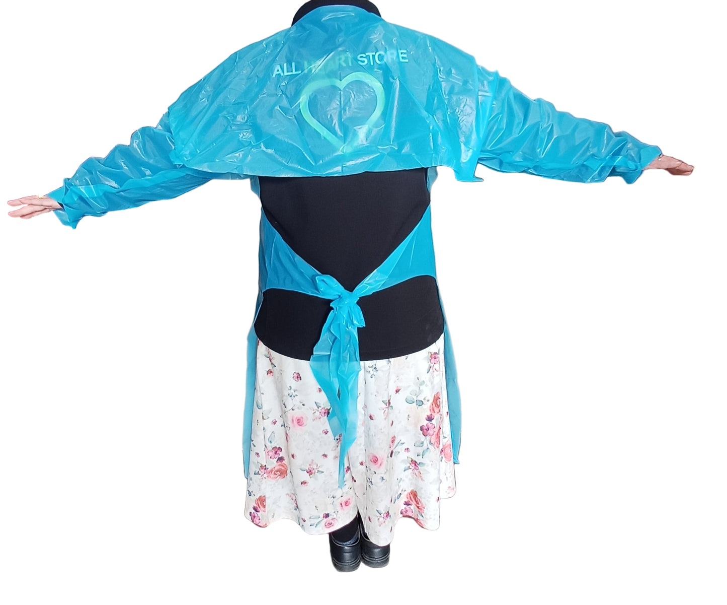 Disposable polythene aprons