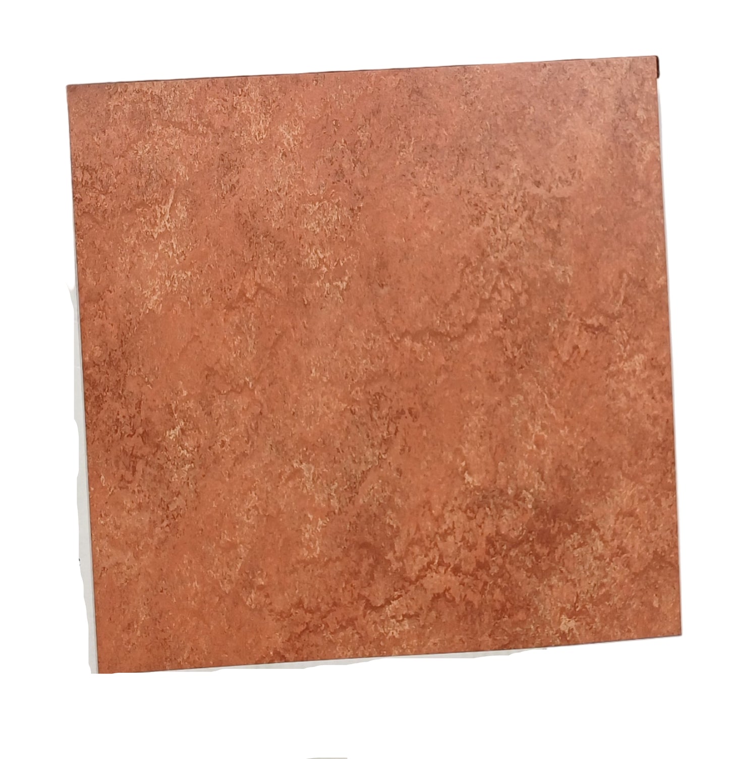 Linoleum Tiles - Terracotta Colour
