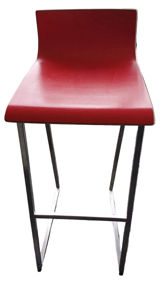 Tall Red Bar stool