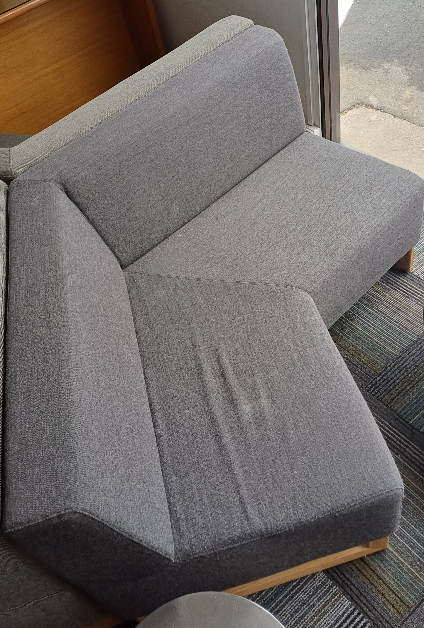 Dark Grey 2 seater couch