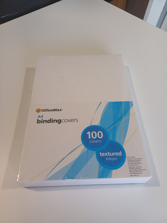 A4 Binding Covers, 100 Covers