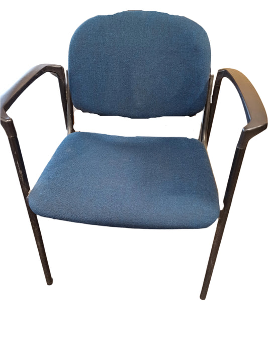 Blue Reception Chair 2