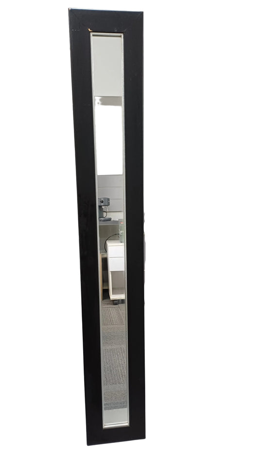 Black wall mounting mirror