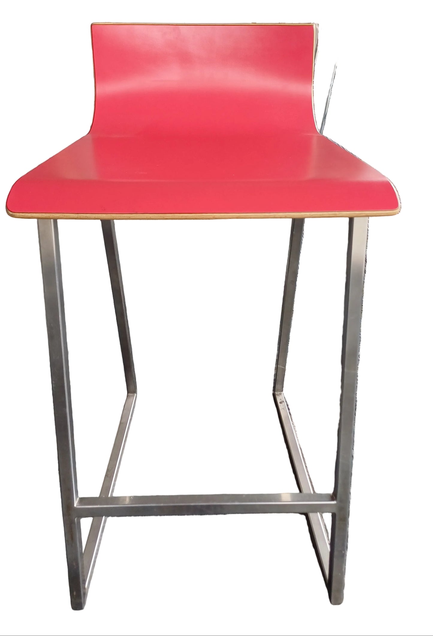 Short Red Bar stool