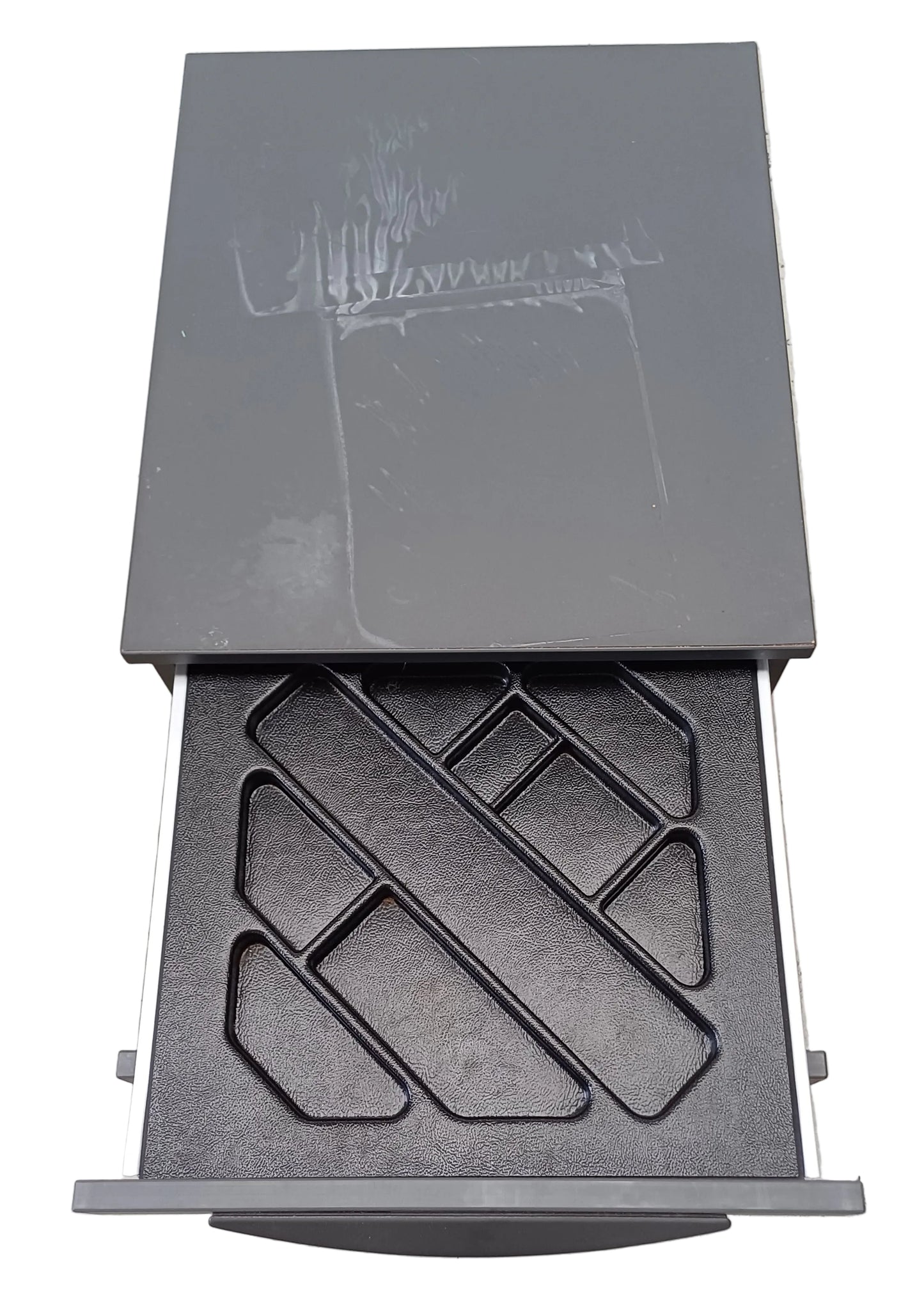 Small Dark Grey Cabinet