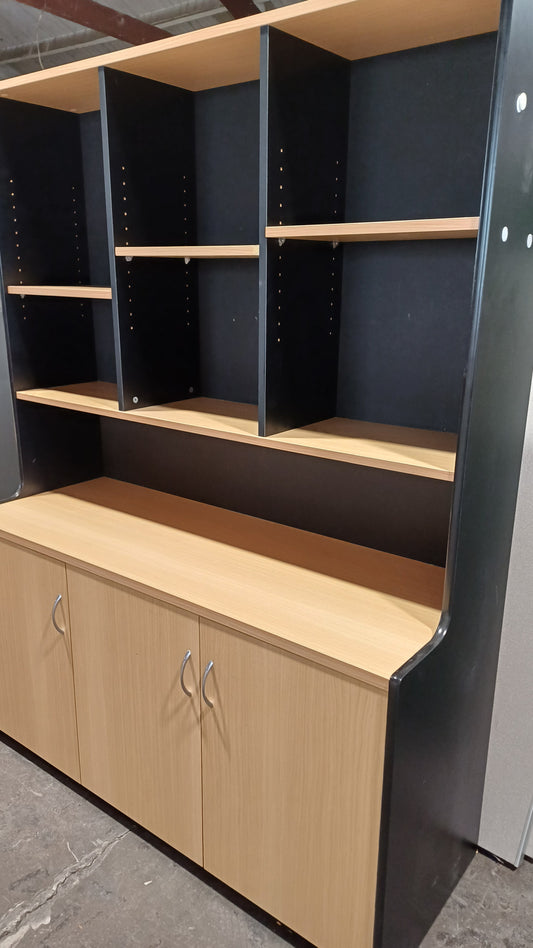 Shelving unit with Cupboards and Shelves