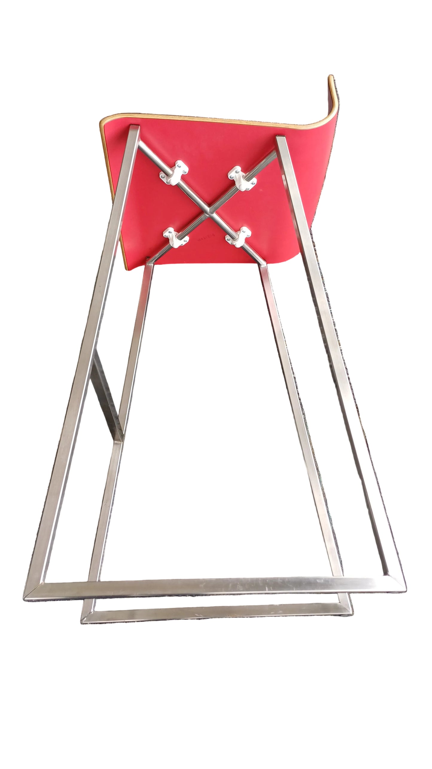 Tall Red Bar stool