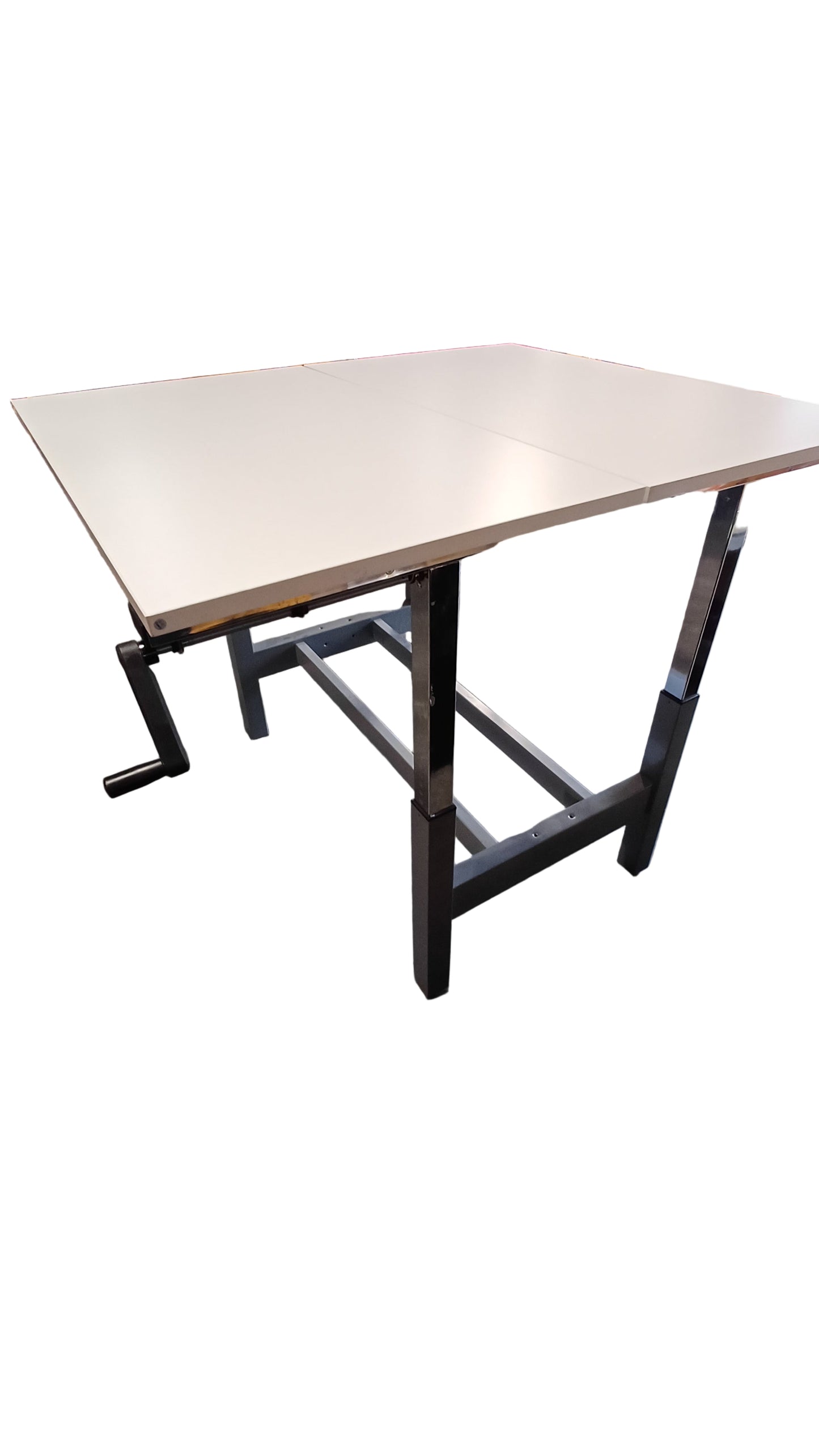 Adjustable windup Sit/Stand Double Desk-2 Person