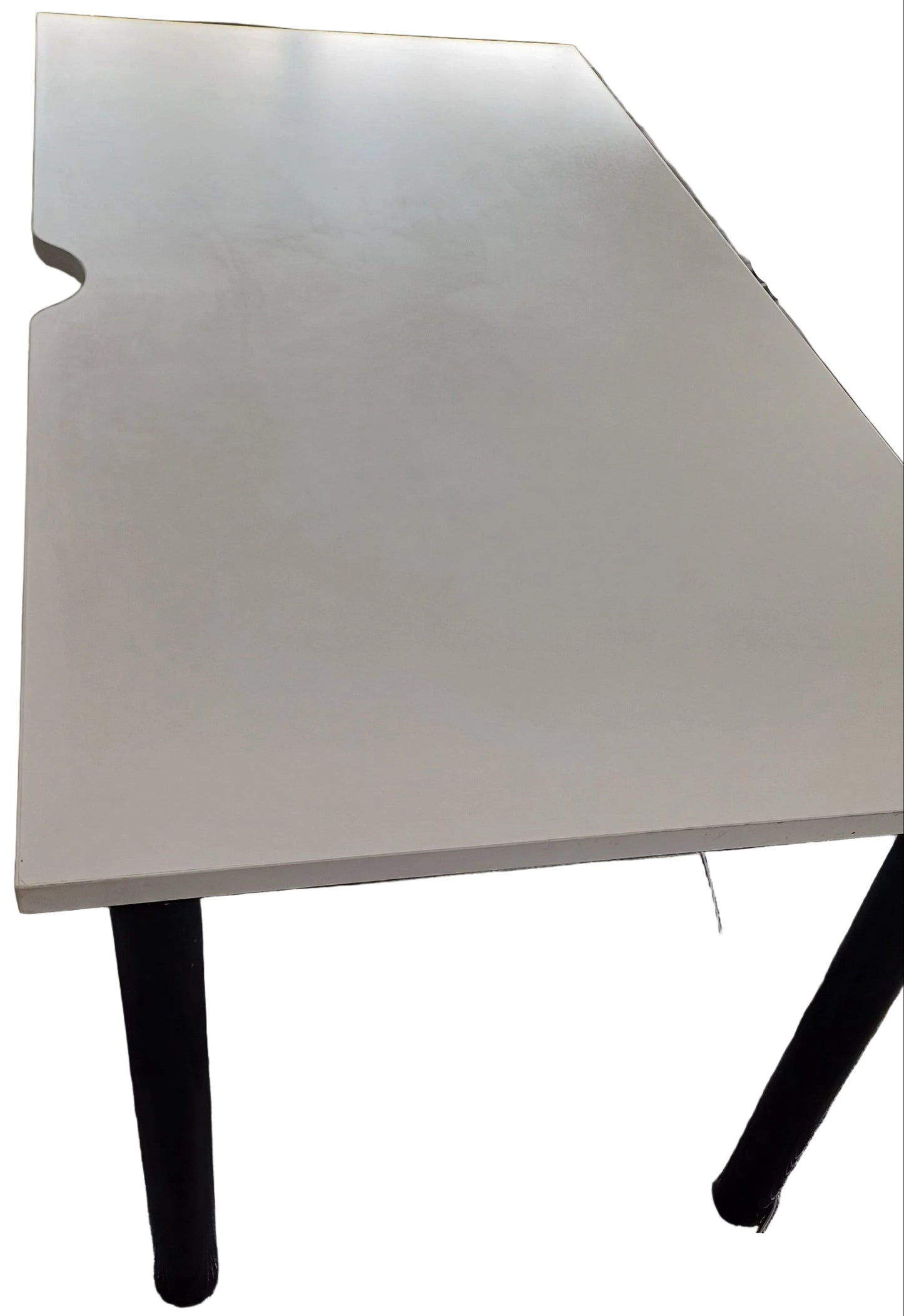White Straight Desk 1500mm