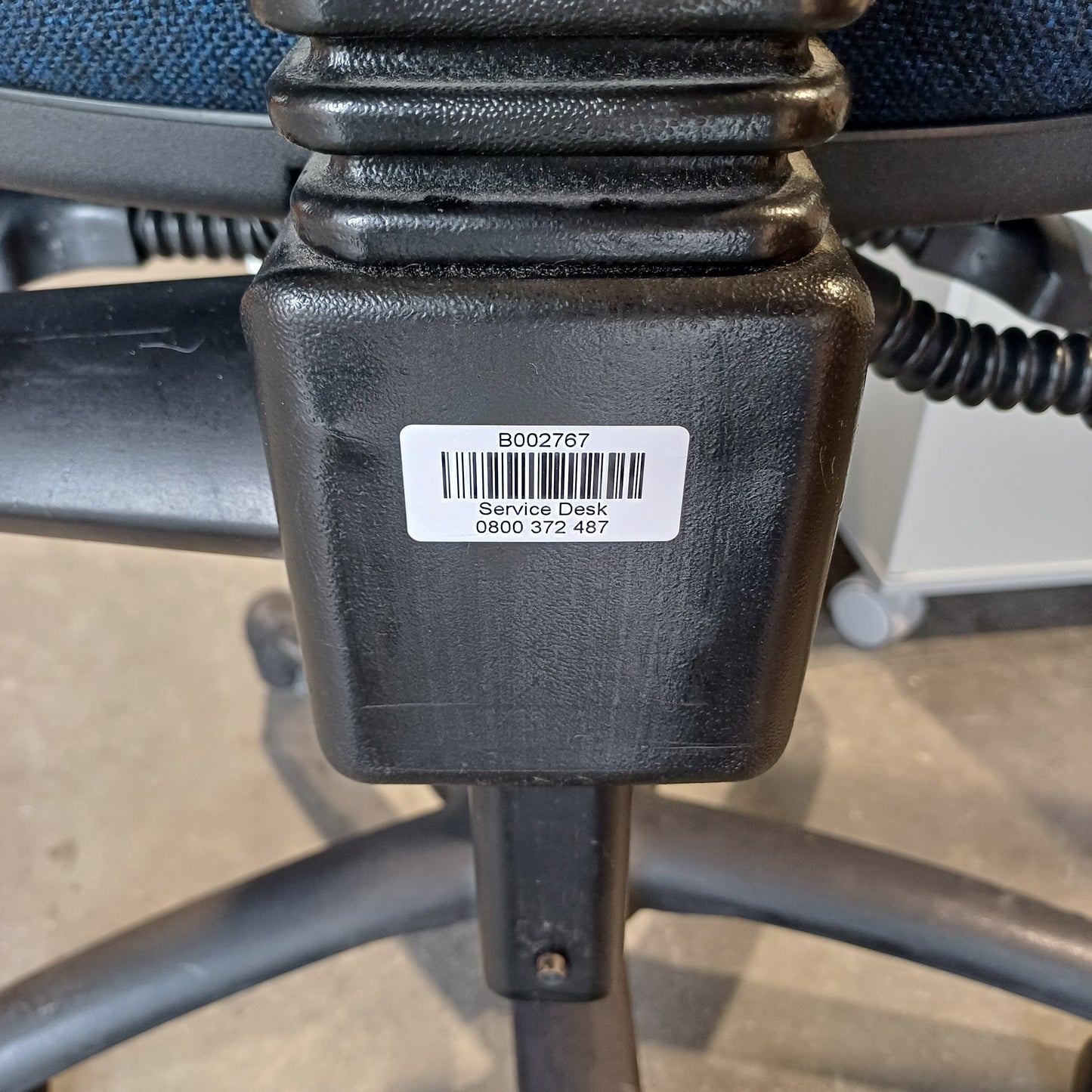 Office chair - Blue (3 levers)