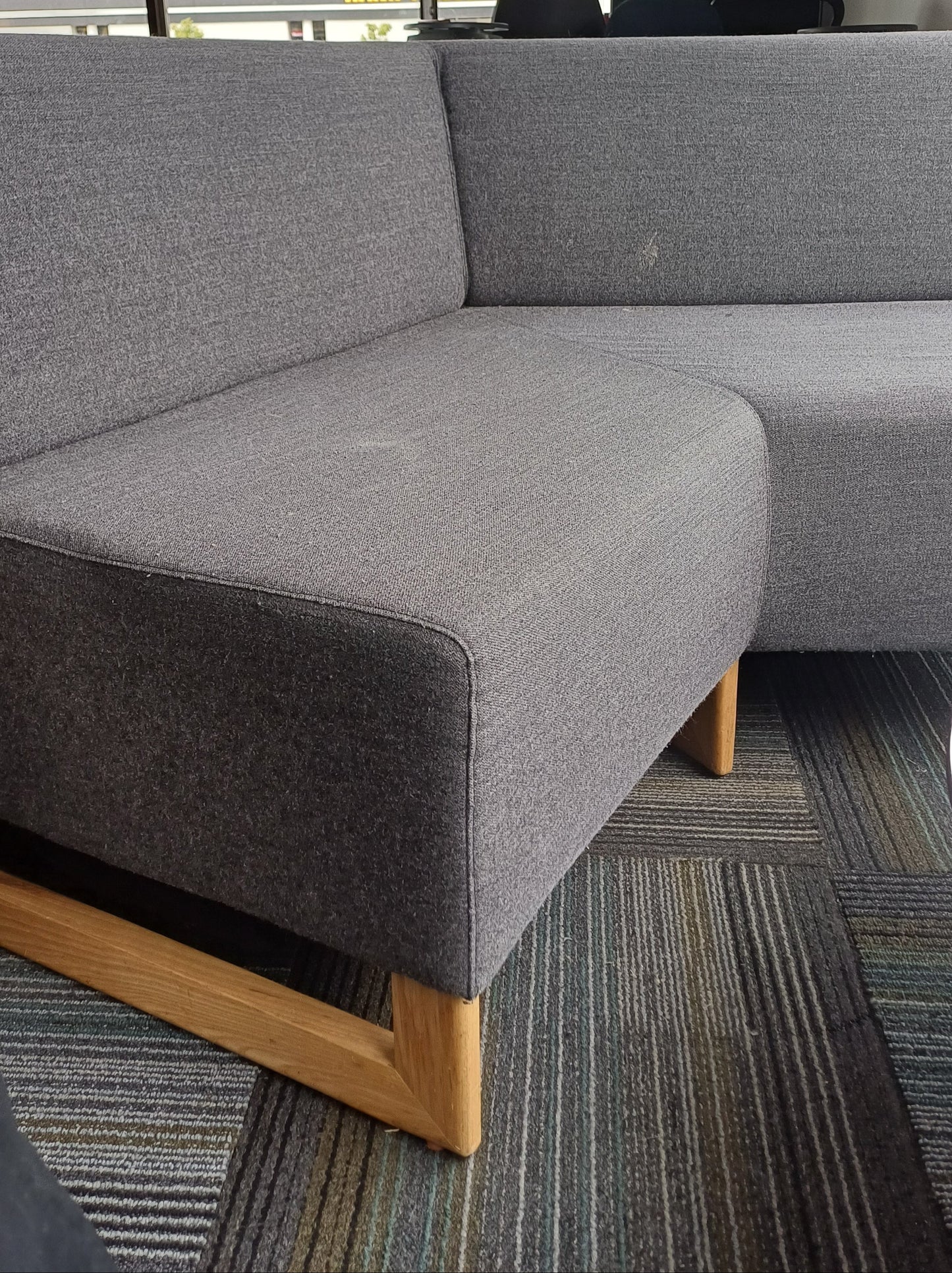 Dark Grey 2 seater couch